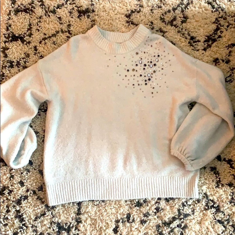 Beaded sweater